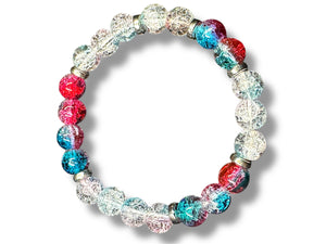 Nyari's Blue and Red Bracelet
