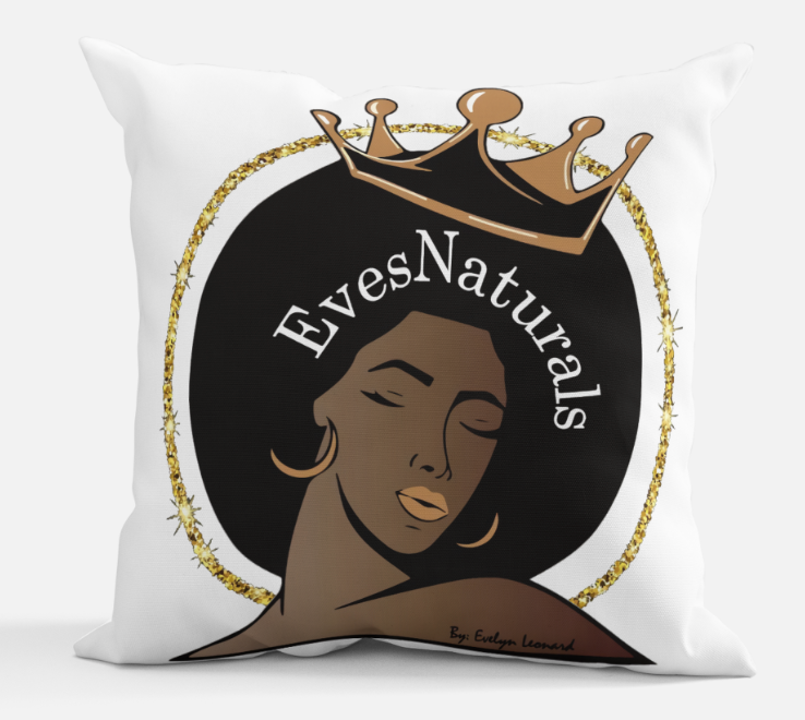 EvesNaturals Women and Men Throw Pillow "14x14" inch