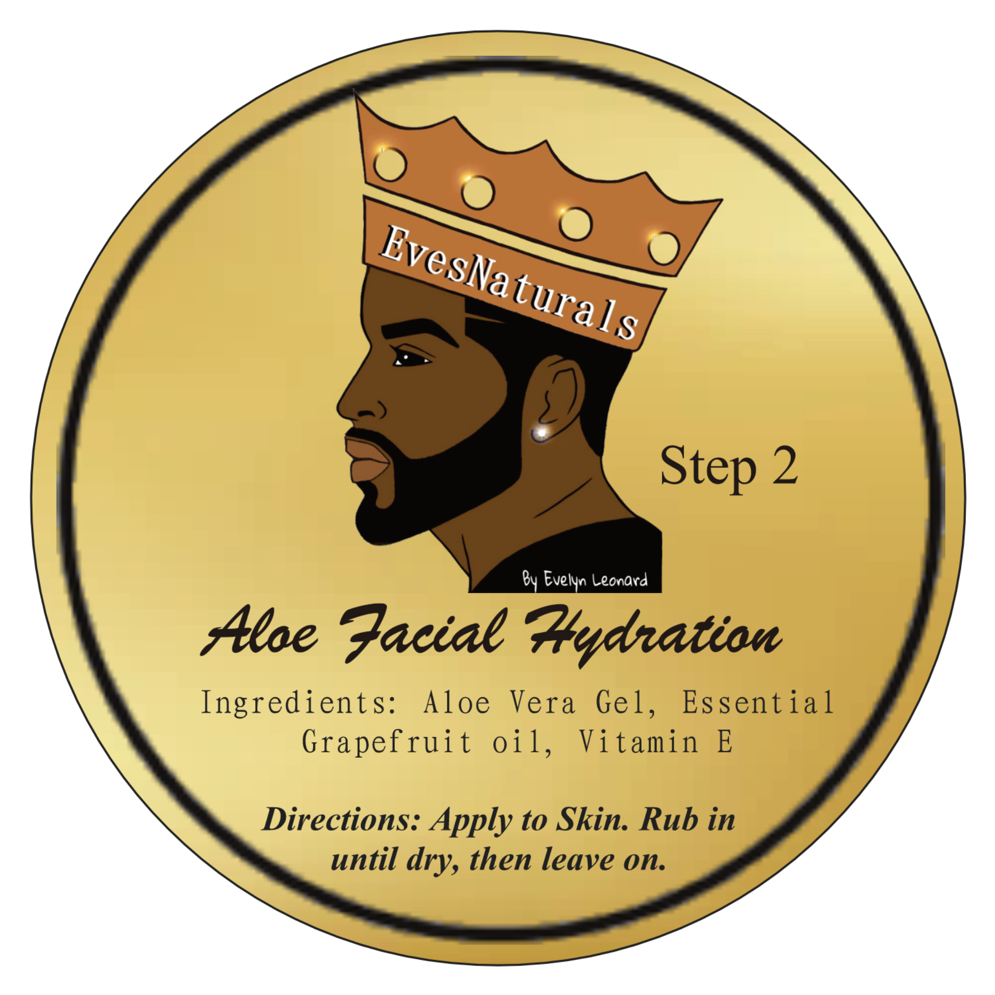 EvesNaturals Step 2: Aloe Facial Hydration For Men 4oz