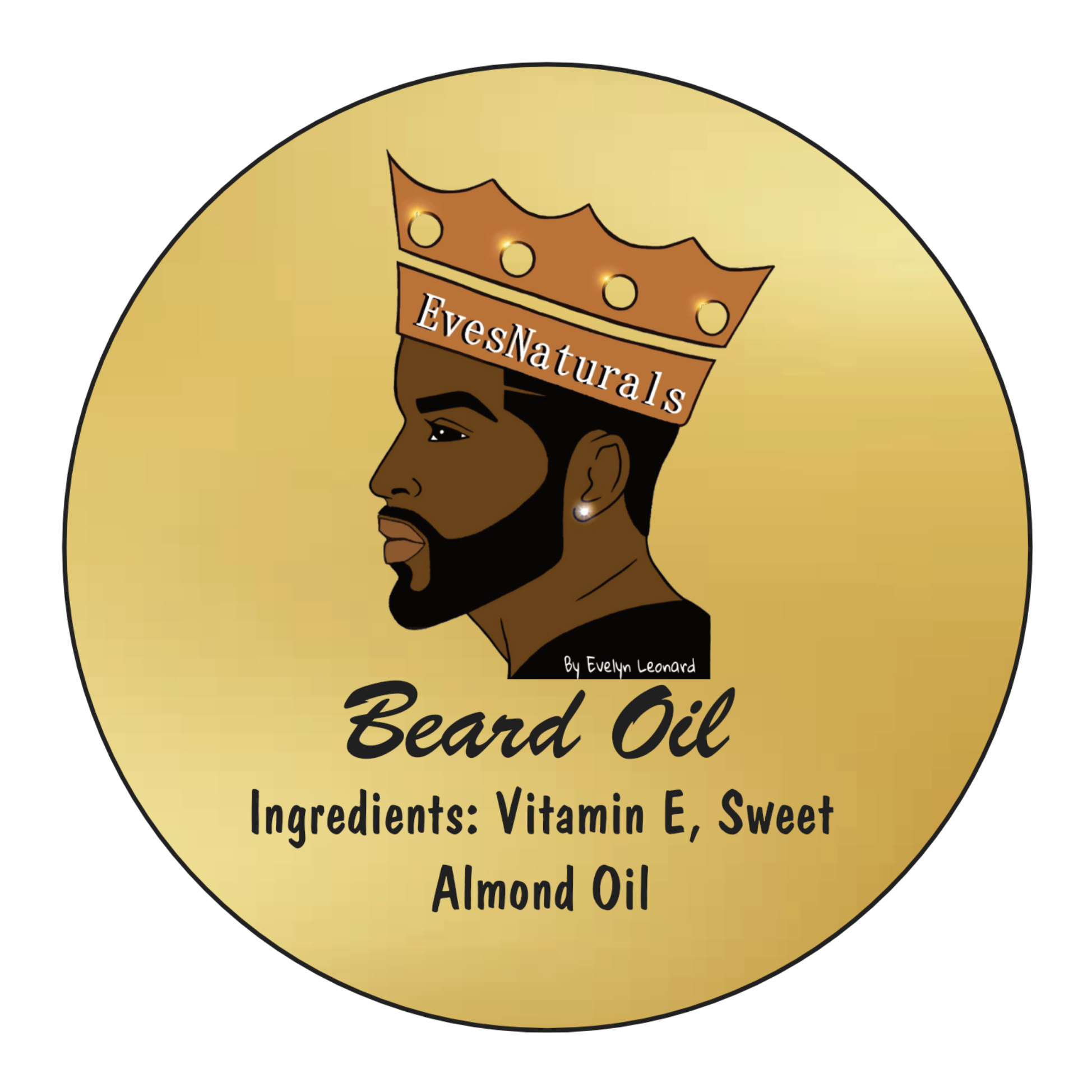 EvesNaturals Beard Oil for Men 1/2oz